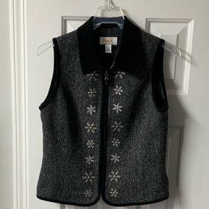 Talbots Petites Vest Size P